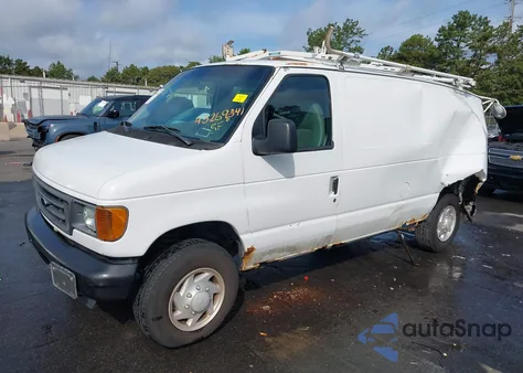 2006 Ford E-250 Commercial/Recreational z USA, uszkodzony, nr VIN 1FTNE24L66HA99392